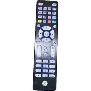 GE 4-Device Backlit Universal Remote TV Control Black‎ Model 48843